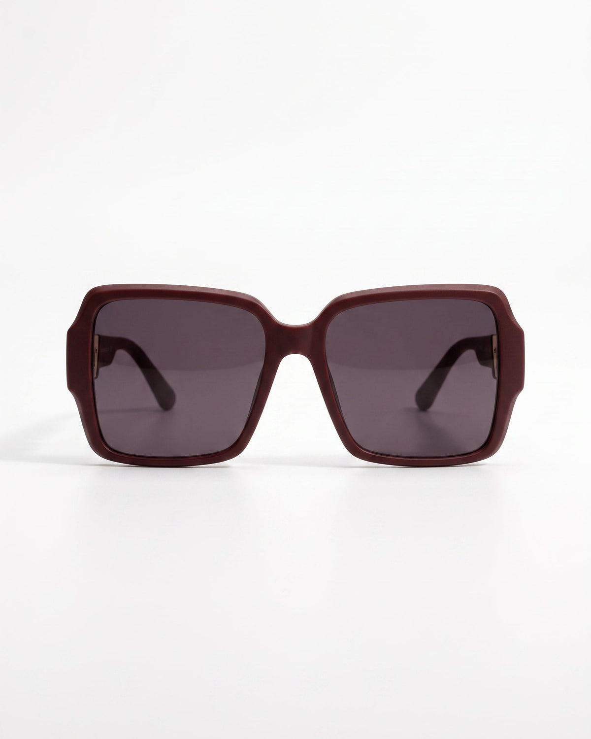 Find eyewear square shape burgundy - FD9018