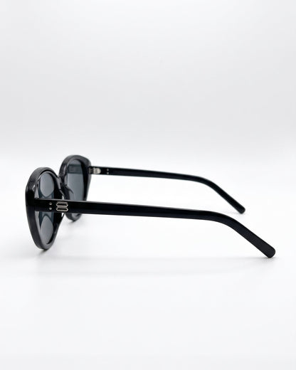 Find eyewear - sunglasses oval shape black - online sunglasses store 