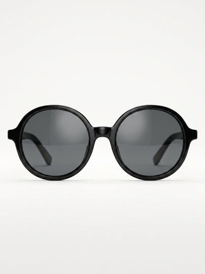 Find eyewear with round shape Black - FD9019