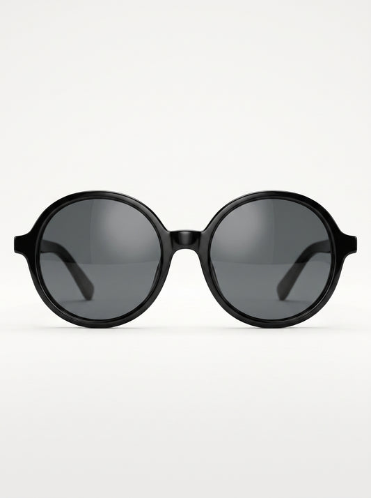 Find eyewear with round shape Black - FD9019