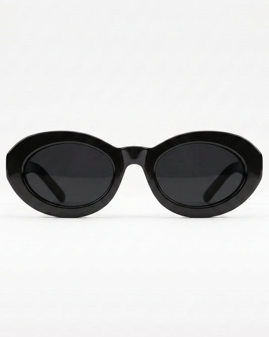 Find eyewear - sunglasses oval shape black - online sunglasses store 