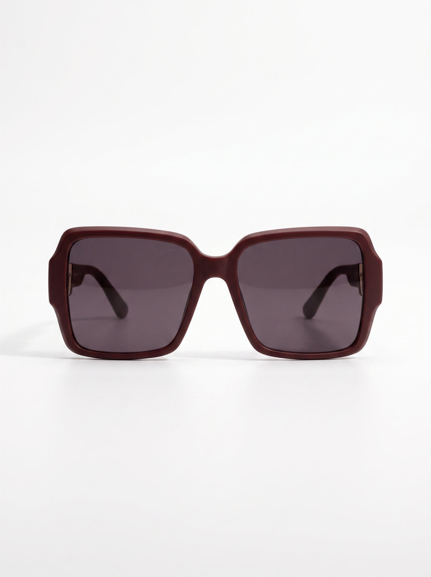 Find eyewear square shape burgundy - FD9018