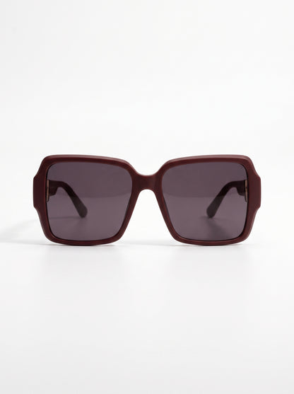 Find eyewear square shape burgundy - FD9018